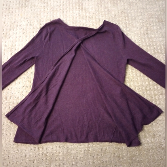 Horny Toad Merino Wool Blend Cross back Sweater - Picture 4 of 10